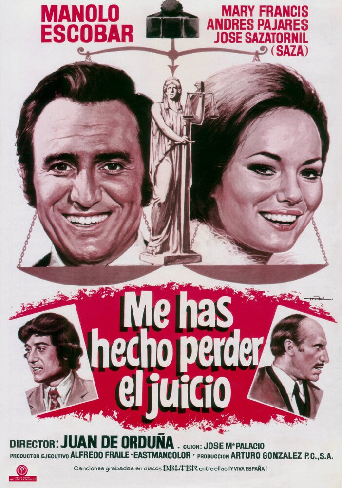 Me has hecho perder el juicio (1973) постер