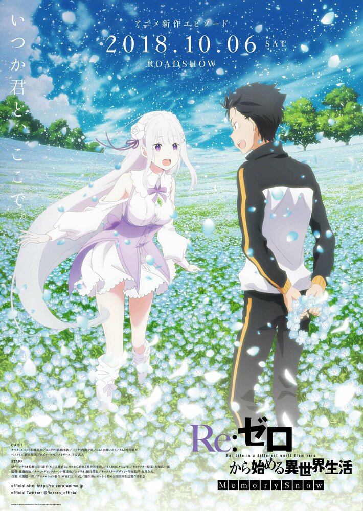 Re:Zero. Жизнь с нуля в другом мире: Снежные воспоминания (2018) постер